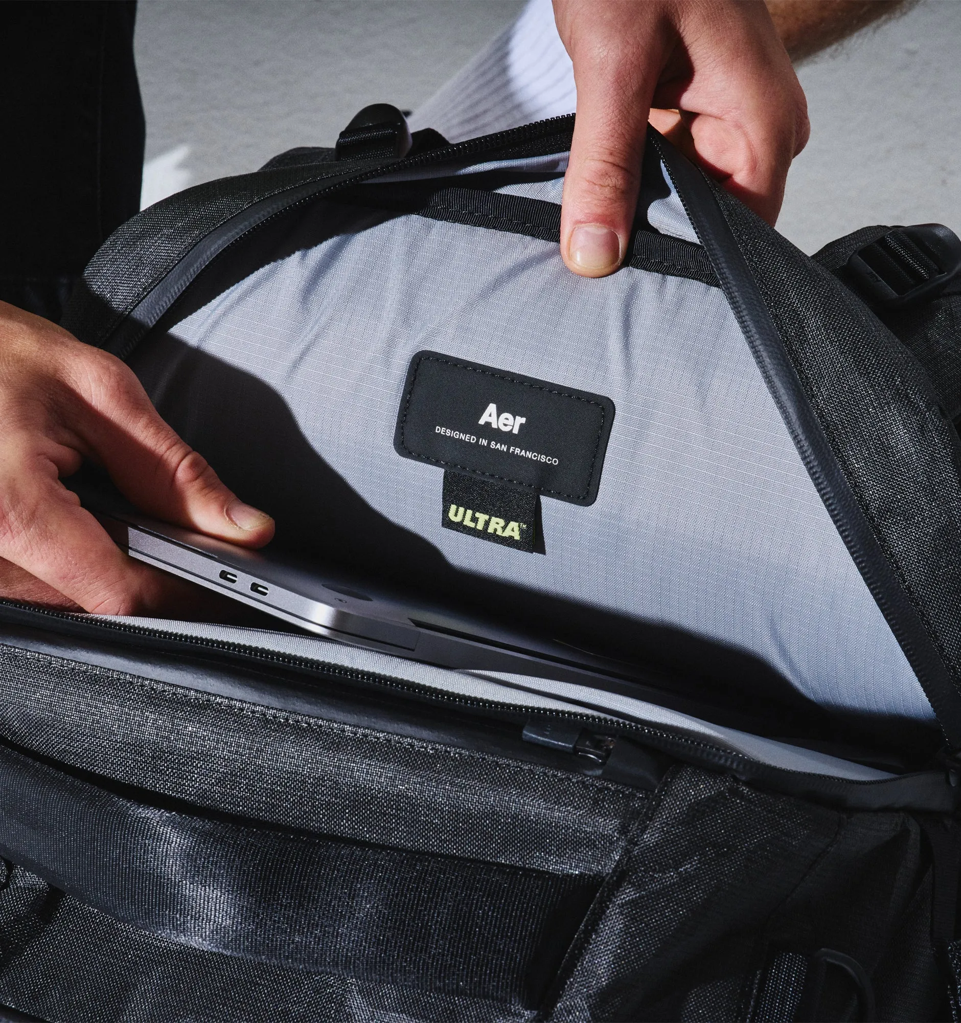 Adventure-Ready Aer Travel Pack 3 Ultra: Lightweight, Durable, and Versatile Travel Backpack