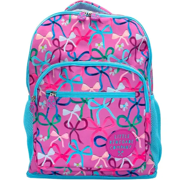 Backpack Little Renegade Company lovely bows