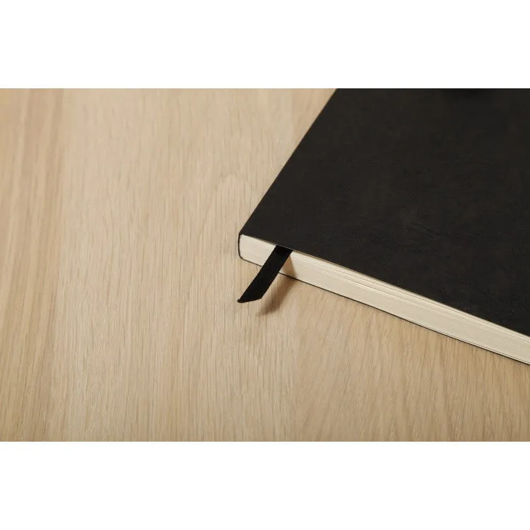 Clairefontaine "My Essential" Bound Paginated Notebook - Dot 96 sheets - 6 x 8 1/4 - Tan