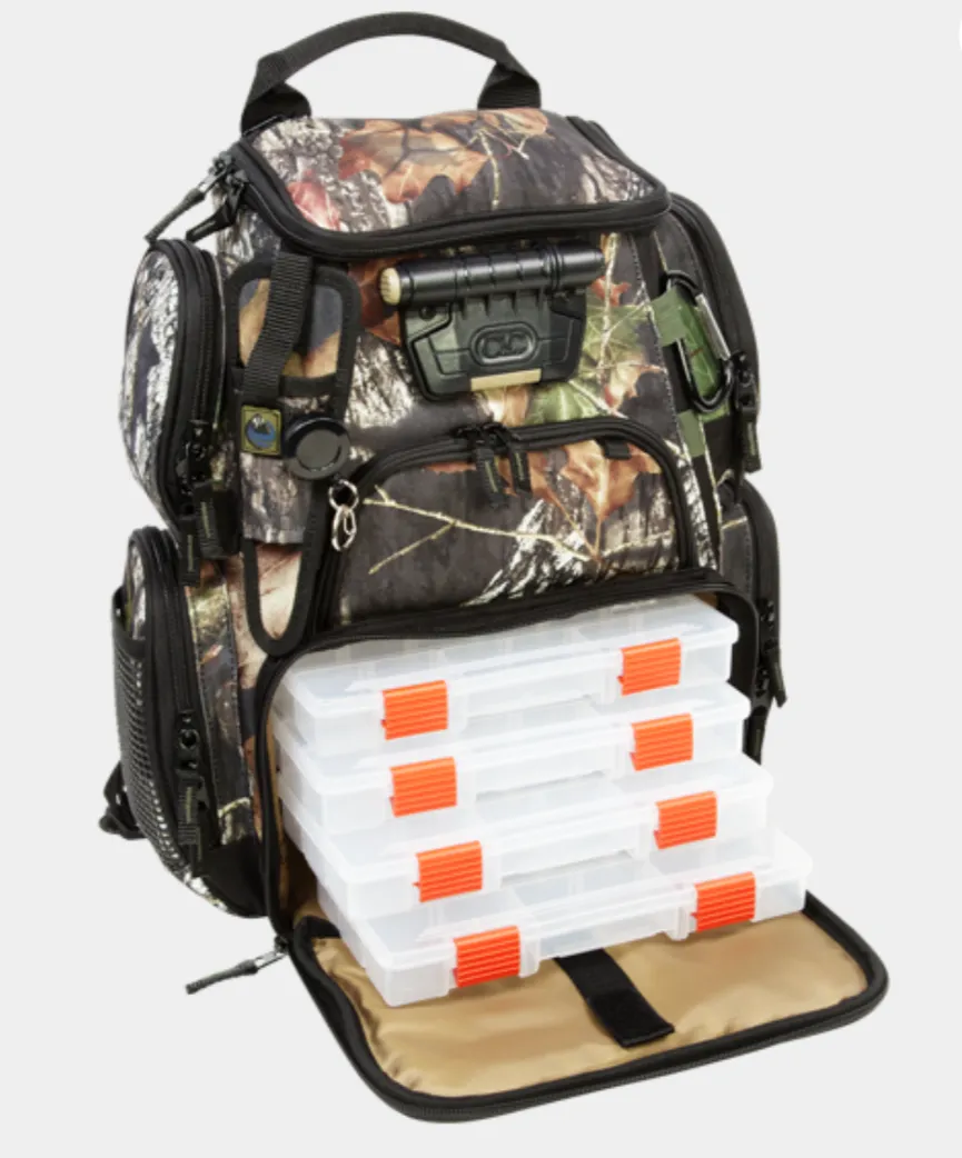 CLC Wild River WCT503 Tackle Tek™ Recon – Lighted Camo Backpack