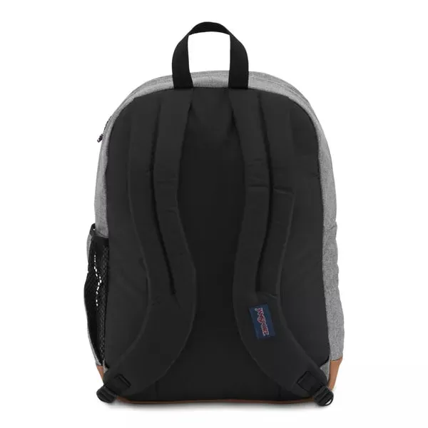 Jansport Cool Student Grey Letterman Poly Backpack [WS]