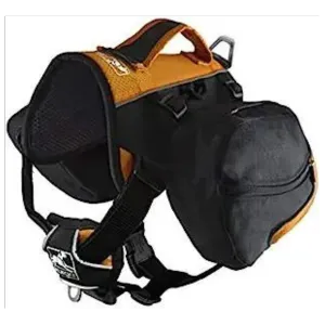 Kurgo Baxter Backpack Black & Orange