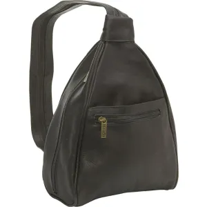 LeDonne Leather Ladies Sling Backpack