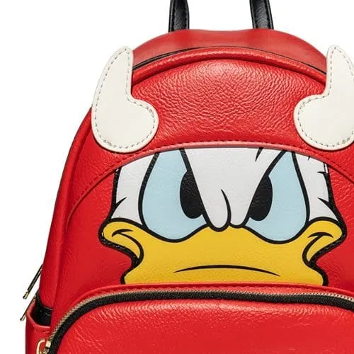 Loungefly Donald Duck Devil Donald Cosplay Mini-Backpack - Entertainment Earth Exclusive