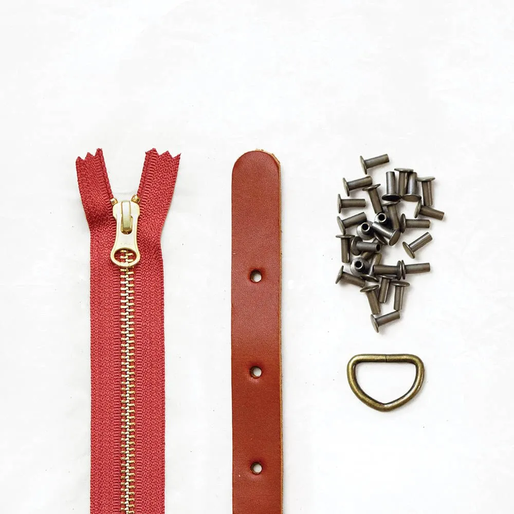 Maywood - Chestnut Leather   Hardware Kit