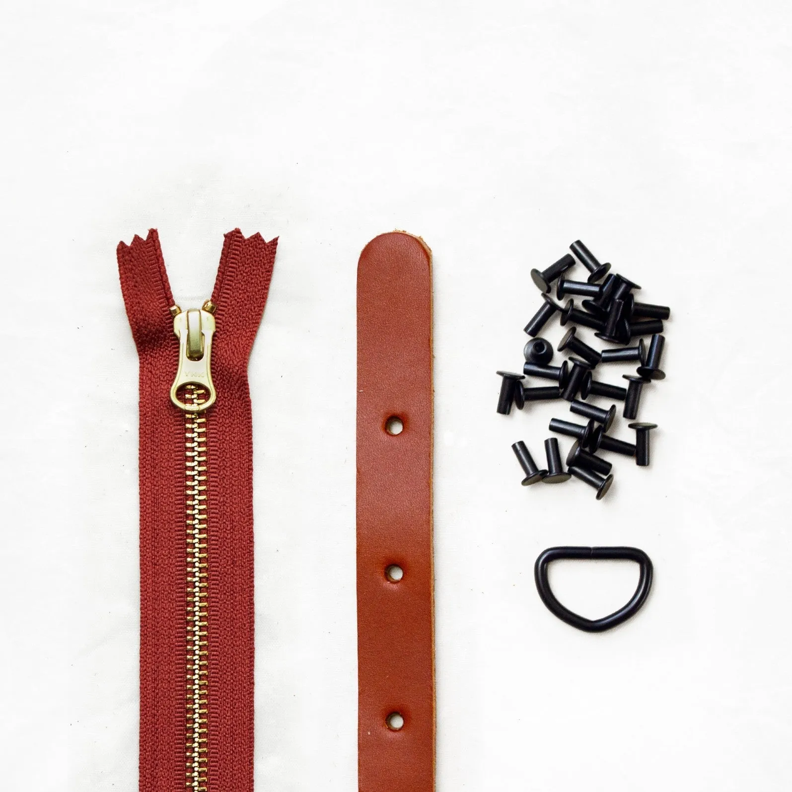 Maywood - Chestnut Leather   Hardware Kit