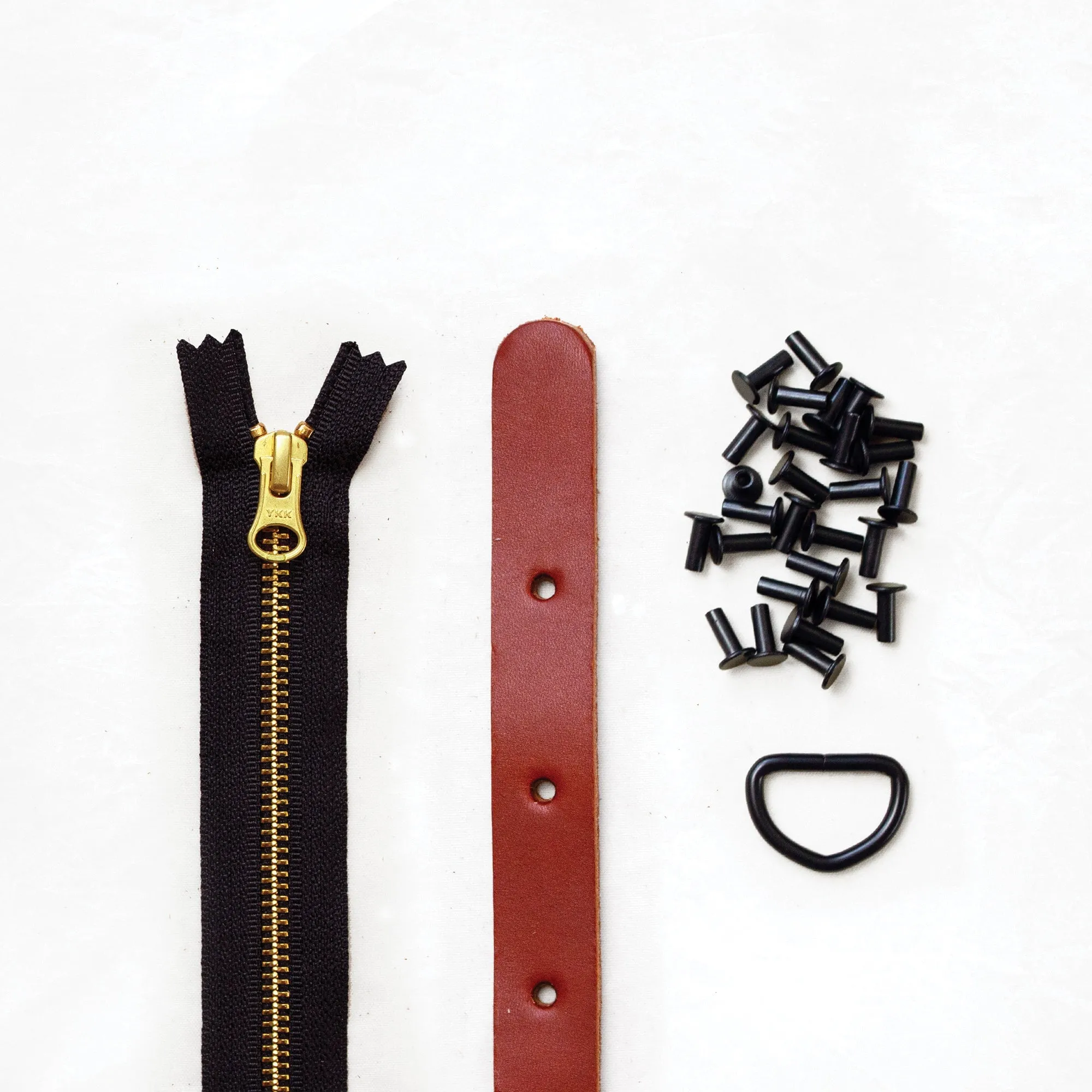 Maywood - Chestnut Leather   Hardware Kit