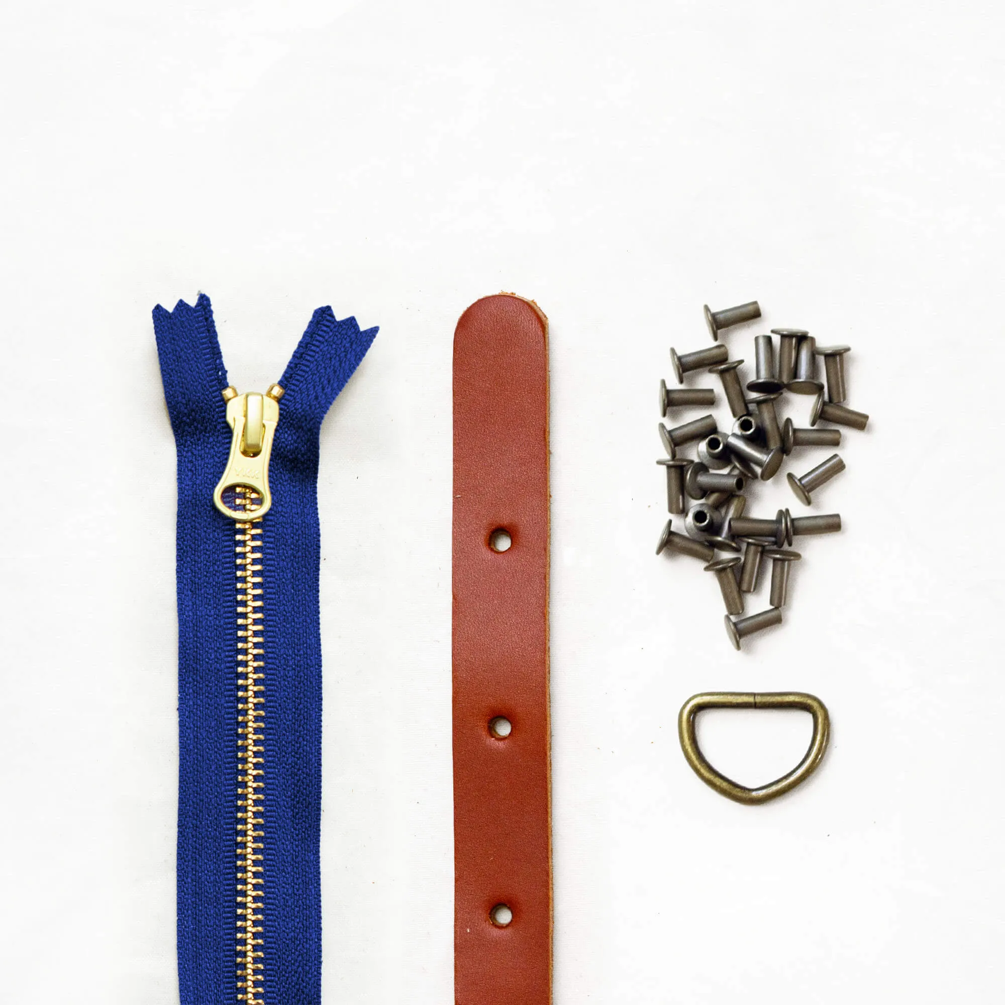 Maywood - Chestnut Leather   Hardware Kit