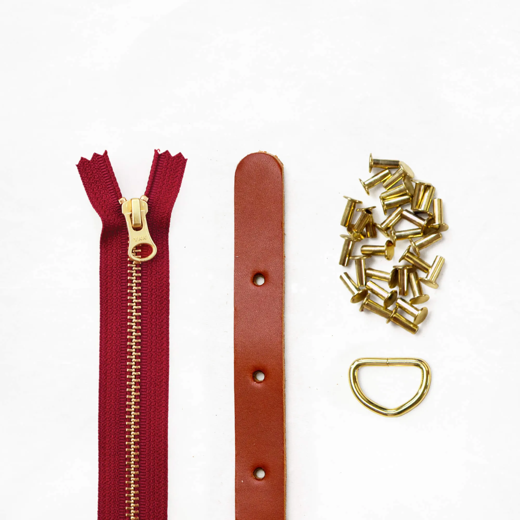 Maywood - Chestnut Leather   Hardware Kit