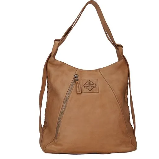 Selena Backpack /ShoulderBag | Taupe